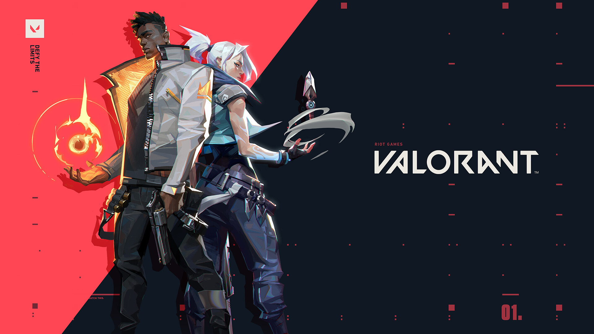 Valorant key art